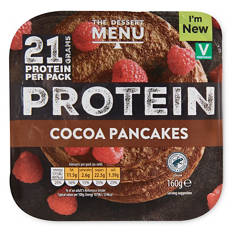 Chocolate Protein Pancakes