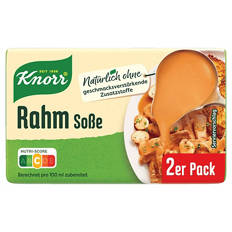 Basissaucen 2 x 250 ml, Rahm Soße
