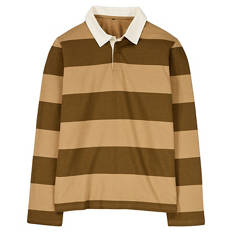 Herren Poloshirt, Braun, M