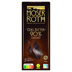 Edelbitter-Schokolade 125 g, Edelbitter 90 %
