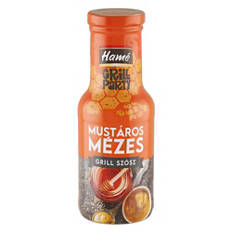 Grill party grillszósz, mustáros-mézes, 250 ml
