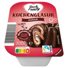 Kuchenglasur 200 g, Kakao