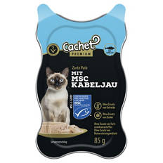 Katzen Nassfutter 85 g, Kalbspastete