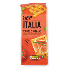 Tomato & Basil Mediterranean Crackers