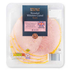British Breaded Wiltshire Cured Ham 4 Slices