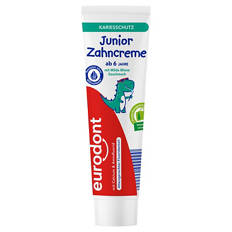 EURODONT Kinder Zahncreme 100 ml, Junior Milde Minze