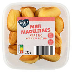 Mini Kuchen 240 g, Mini Madeleines