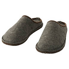 Damen oder Herren Filzhausschuhe, Braun, 41