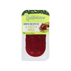 Carpaccio di manzo vegetale