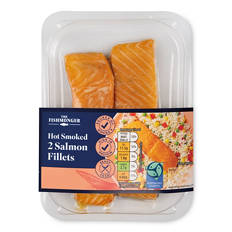Hot Smoked Salmon Fillets 2 Pack