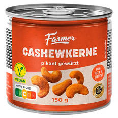 Cashewkerne 150 g, gewürzt