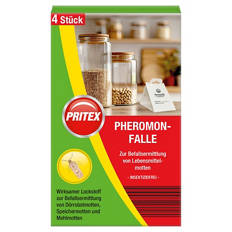 Pheromonfalle gegen Lebensmittelmotten