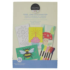 Kreatives Bastelset für Kinder, Sticker Zahl