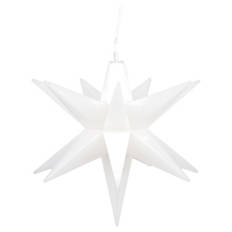 LED-3D-Ministern, Weiß