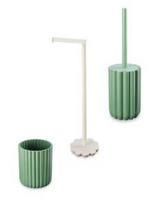 Ribbed Bathroom Accessories