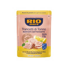 Trancetti di tonno in olio evo e succo di limone
