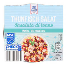 Salades de thon, mexicaines