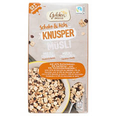 Müsli croccante, biscotto al cioccolato