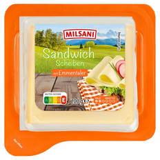 Sandwichscheiben, Emmentaler 200 g