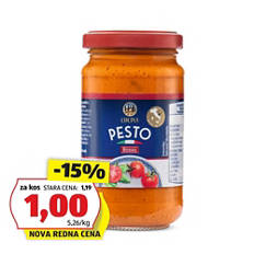 Pesto, rosso