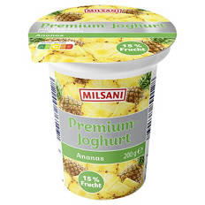 Premium-Joghurt 200 g, Ananas