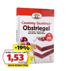 Sadne rezine, brusnica-češnja