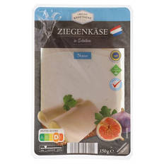 MEINE KÄSETHEKE Ziegenkäsescheiben 150 g, Natur