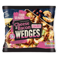 Cheesy Wedges with Bacon