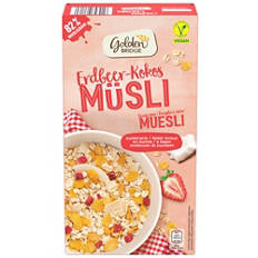 Muesli 82% di cereali integrali, fragola e cocco