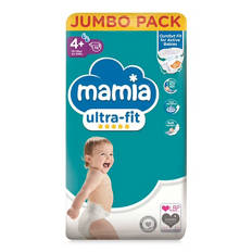 Ultra-fit Size 4+ Nappies Jumbo Pack