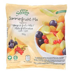 ALL SEASONS Assortimento di frutta surgelata senza zucchero, frutta estiva