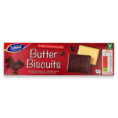 Dark Chocolate Butter Biscuits