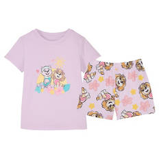 Kleinkinder-/Kinder-Shorty-Pyjama, Rosa Paw Patrol, 98/104