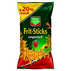 Spezialitäten, Frit-Sticks 100 g, Paprika