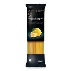 Linguine aromatizzate al limone e curcuma