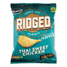 Thai Chicken Ridged Crisps Share Bag