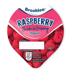Raspberry Flavour Thick & Creamy Yogurt