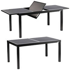 Aluminijasta raztegljiva miza