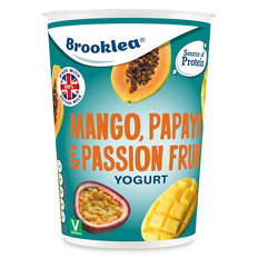 Low Fat Mango, Papaya & Passion Fruit Yogurt