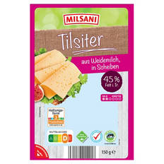 Käsescheiben 150 g, Butterkäse