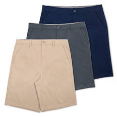 Herren-Chino Shorts, Grau, 56
