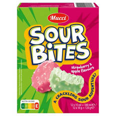 Saure Pralinen 180 ml, Erdbeer/Grüner-Apfel