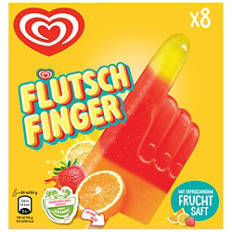 LANGNESE Glaces à l’eau Flutschfinger, 576 ml