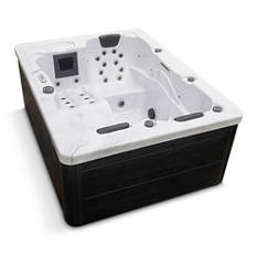 Outdoor Whirlpool White Marble Deluxe