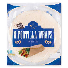 White Tortilla Wraps
