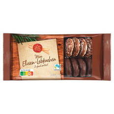 Mini Elisen Lebkuchen 200 g, 2-fach sortiert