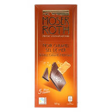 Chocolat clair, caramel salé