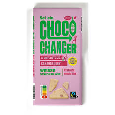 Schoko Changer 150 g, Weiße Pistazie