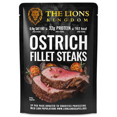 Ostrich Steaks Fillets