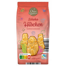 Schoko-Häschen 150 g, Zartbitterschokolade